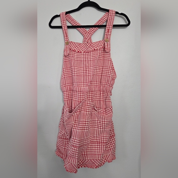 Free People Chrissie Mini Skirtall Red Combo - Picture 3 of 13